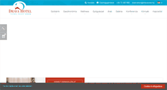 Desktop Screenshot of dravahotel.hu